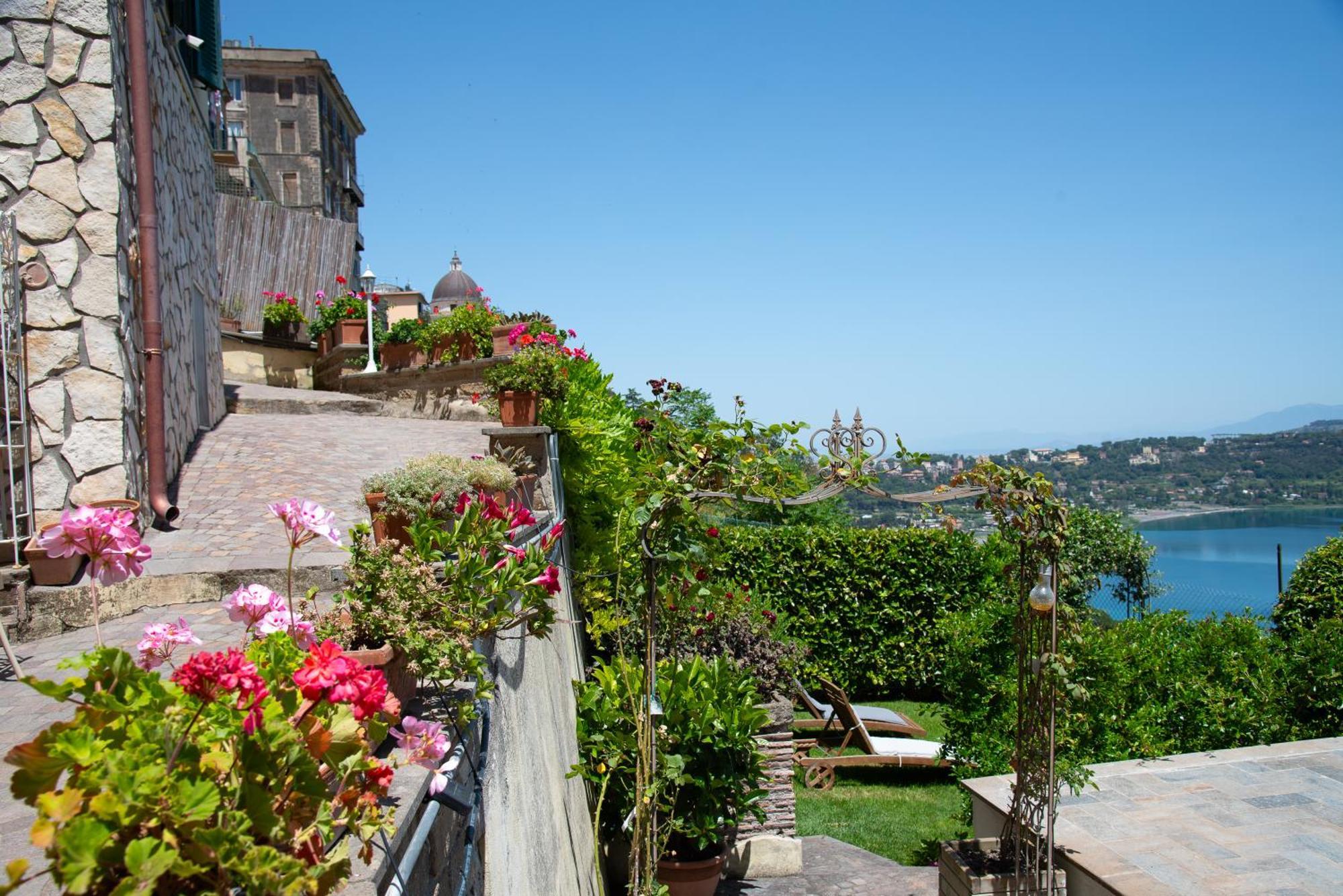 Giardino Sul Lago Apartman Castel Gandolfo Kültér fotó