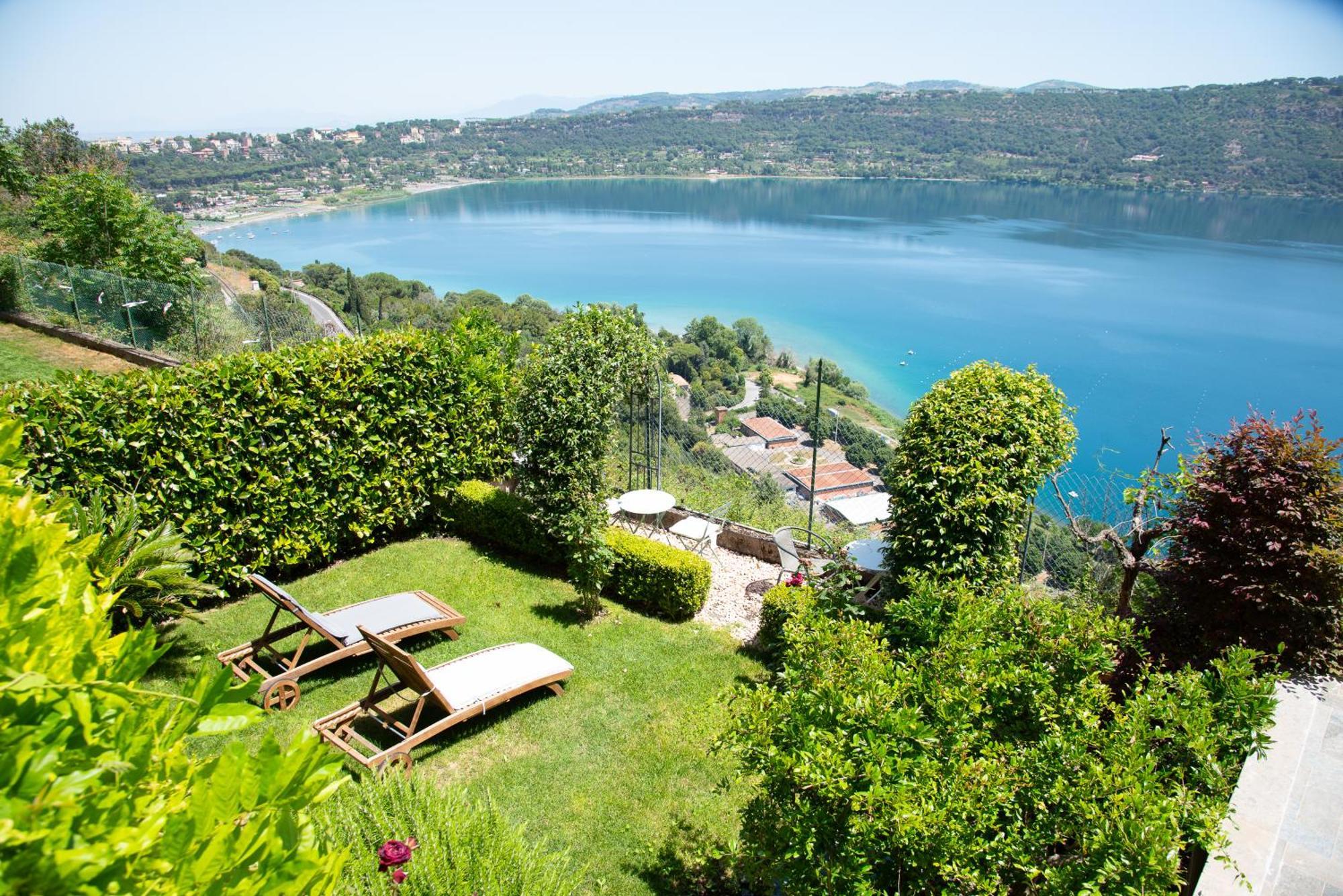 Giardino Sul Lago Apartman Castel Gandolfo Kültér fotó